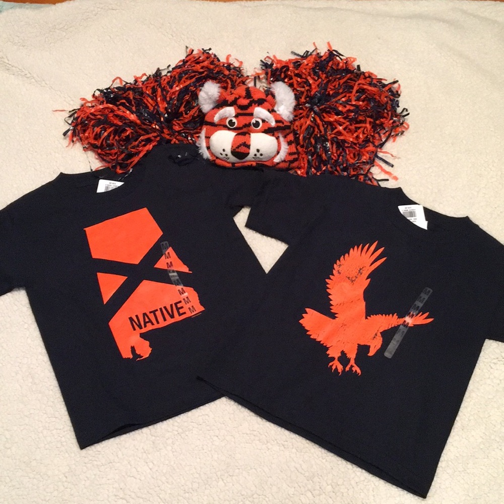 2 NWT Auburn T-shirts (Youth)